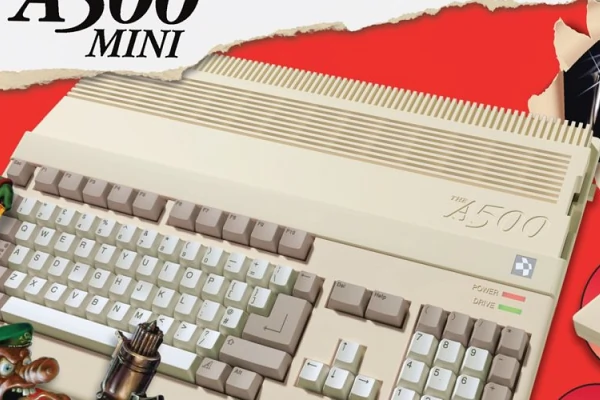Recenze retro hern konzole Amiga A500 Mini (2021)