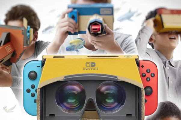 Recenze VR brle k hern konzoli Nintendo Labo VR (2019)