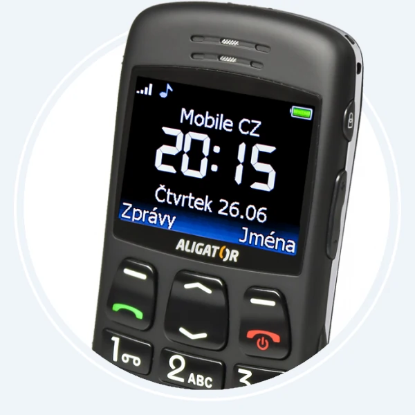 Recenze mobiln telefony pro seniory