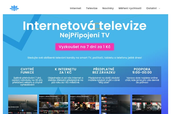 Internetov televize NejPipojen TV