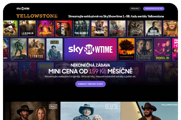 Streamovac sluba SkyShowtime