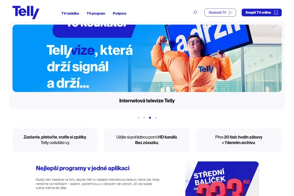 Internetov� televize Telly TV