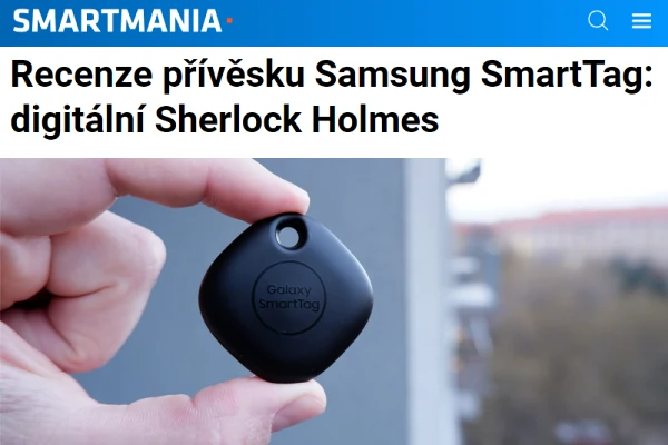 Recenze Bluetooth lokátor Samsung Galaxy SmartTag