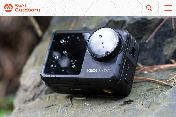 Recenze outdoorov kamera Niceboy Vega X PRO (2020)