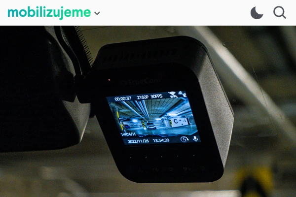 Recenze kamera do auta TrueCam H25 GPS 4K (2022)