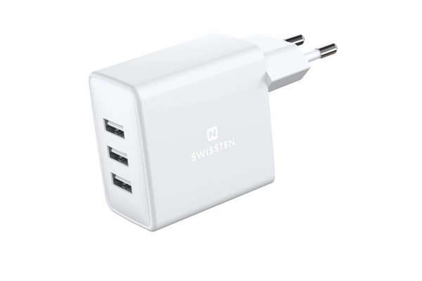 Recenze rychlonabjeka Swissten Travel Charger 3 USB (2022)