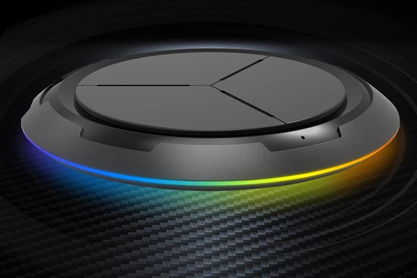 Recenze bezdrtov nabjeka Yenkee RGB Wireless Charger 15W (2022)