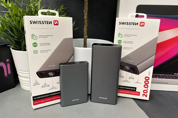 Recenze powerbanka Swissten Aluminium Body (2022)