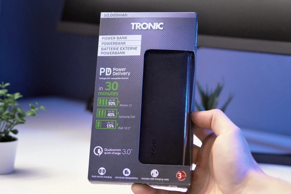 Recenze powerbanka Tronic 20 000 mAh (2022)