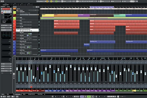 Recenze program na pravu hudby pro PC Steinberg Cubase Pro 10 (2019)