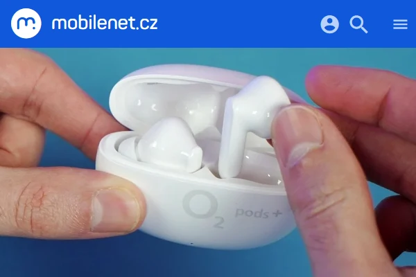 Recenze bezdrtov sluchtka do u O2 Pods+ (2022)