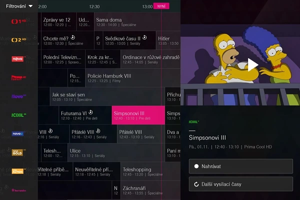 Recenze internetov televize T-Mobile TV (2016)