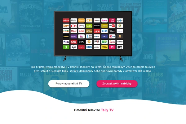 Recenze satelitn televize Telly TV (2023)