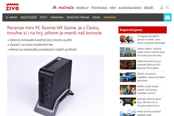 Recenze hern PC Asome MF Game (2023)