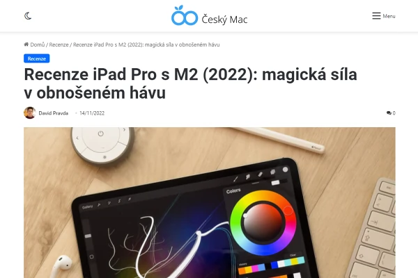 Recenze tablet Apple iPad Pro 11 (2022)