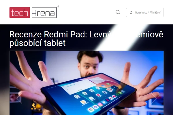 Recenze tablet Xiaomi Redmi Pad