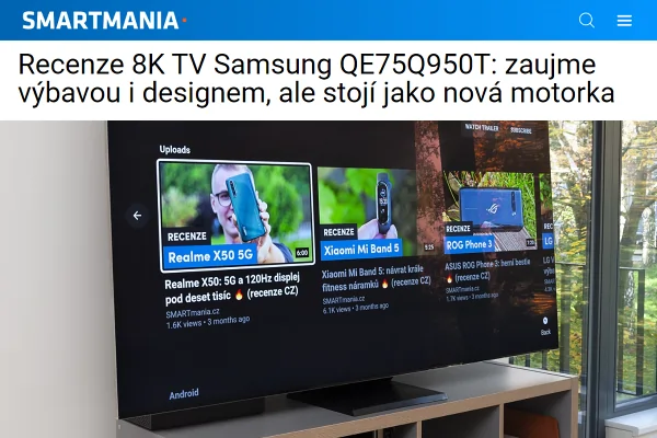 Recenze televize Samsung QE65QN90A (2021)