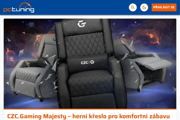 Recenze hern keslo CZC Gaming Majesty (2022)